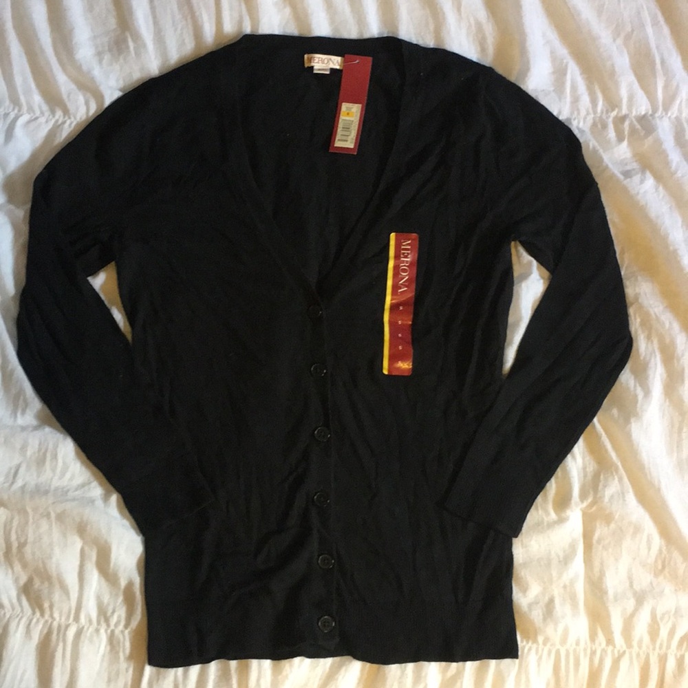 Brand new button-up cardigan